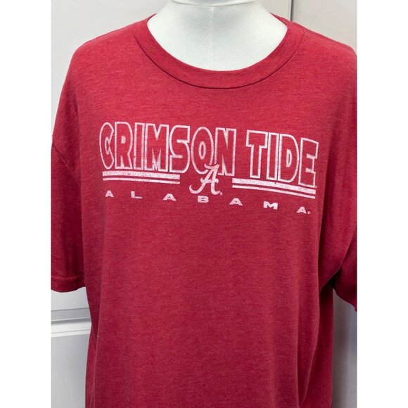 Concepts Sport Mens Crimson Tide Alabama Red T-Shirt Concepts Sport XL - Picture 2 of 7